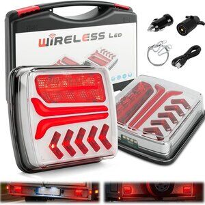 Wireless Magnetic Trailer Tail Lights